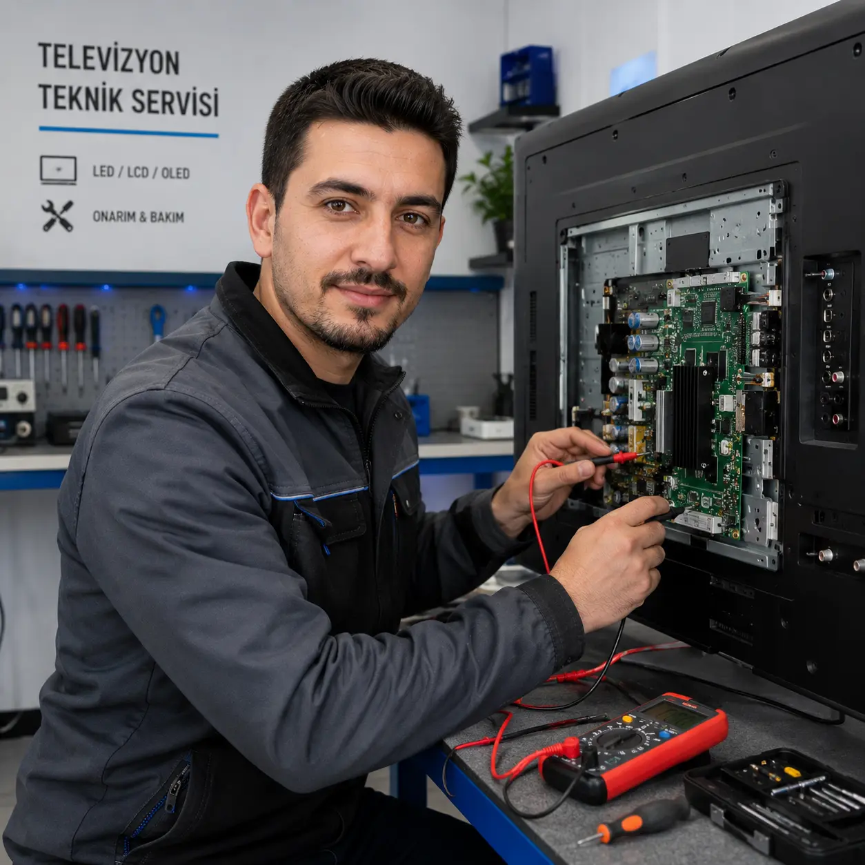 Denizli Regal televizyon tamiri ustası Dursun Usta — Sarayköy ve Çivril elektronik ve görüntü uzmanı